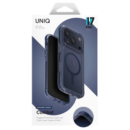 MagSafe Case for Apple iPhone 17 Pro, UNIQ, Combat MagClick, Black