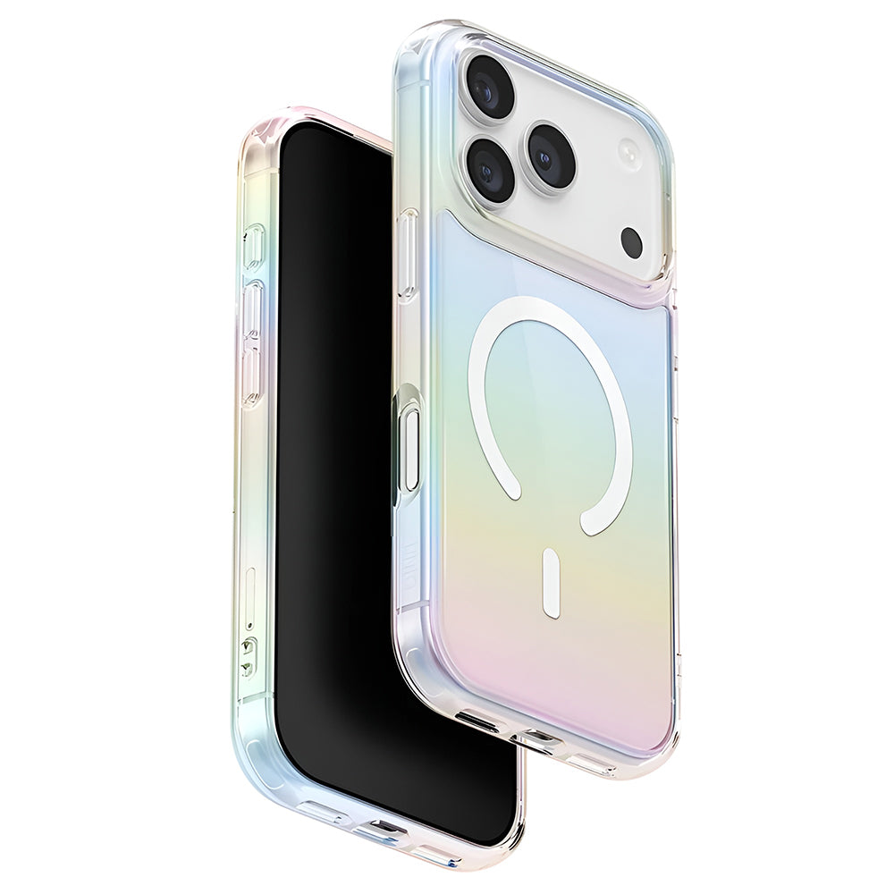 Θήκη MagSafe για Apple iPhone 17 Pro, UNIQ, Iridescia MagClick, Πολύχρωμη