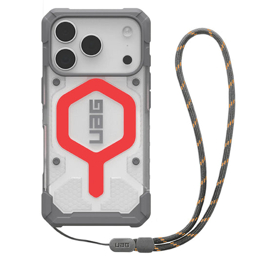 Θήκη MagSafe για Apple iPhone 17 Pro, Urban Armor Gear, Pathfinder Clear με Λουράκι, Ροζ