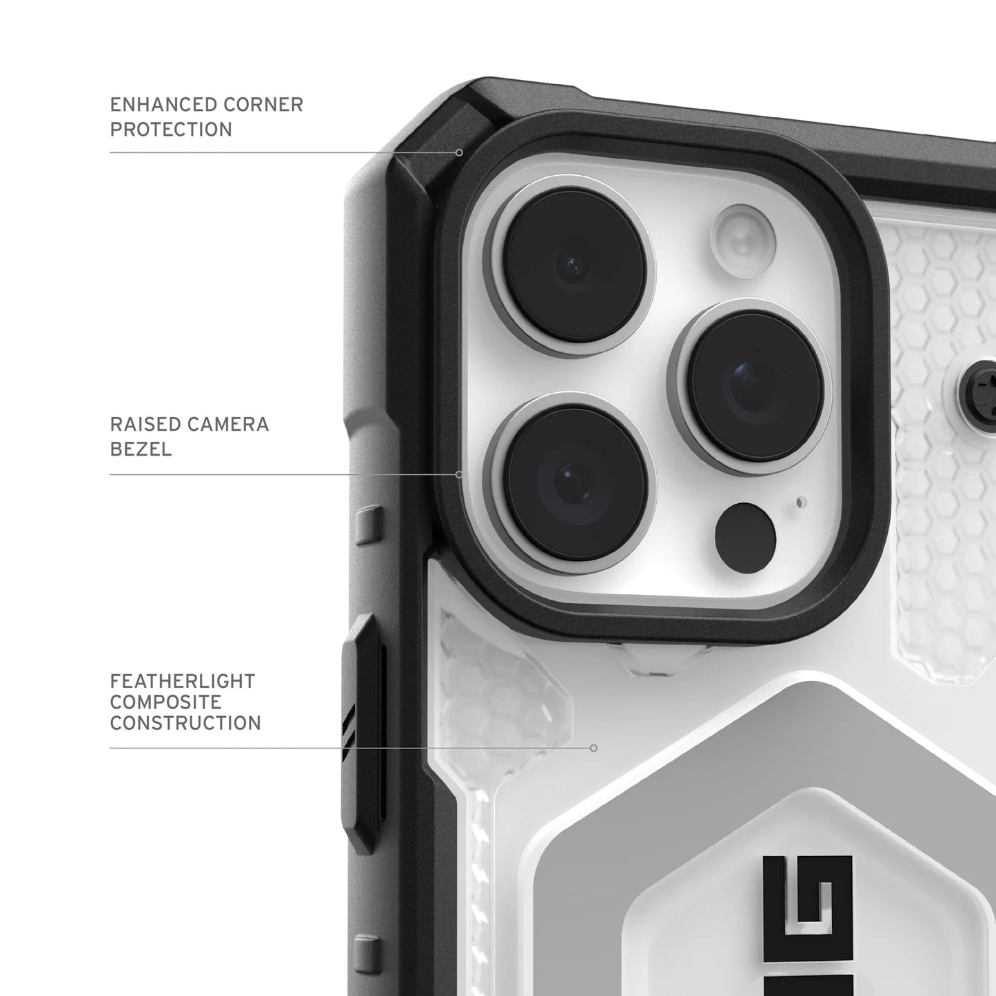 Θήκη MagSafe για Apple iPhone 17 Pro, Urban Armor Gear, Pathfinder Clear, Διαφανής