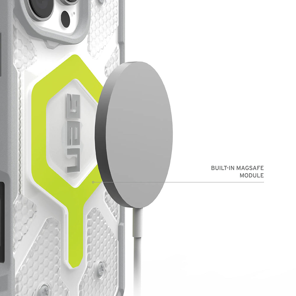 Θήκη MagSafe για Apple iPhone 17 Pro, Urban Armor Gear, Pathfinder Clear, Πράσινη