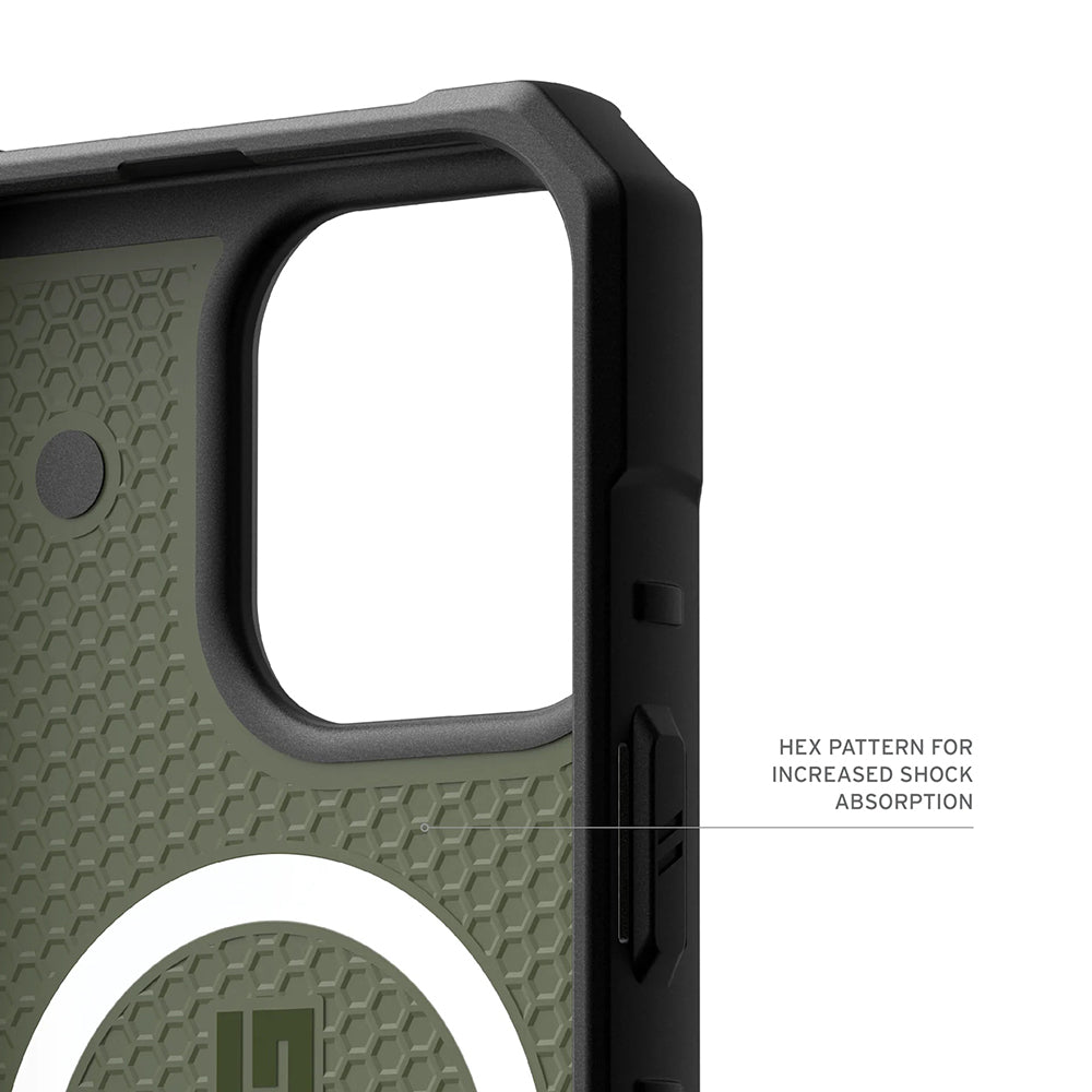 MagSafe Case for Apple iPhone 17 Pro, Urban Armor Gear, Pathfinder, Yellow