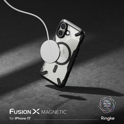 Θήκη MagSafe για Apple iPhone 17, Ringke, Fusion X, Μαύρη
