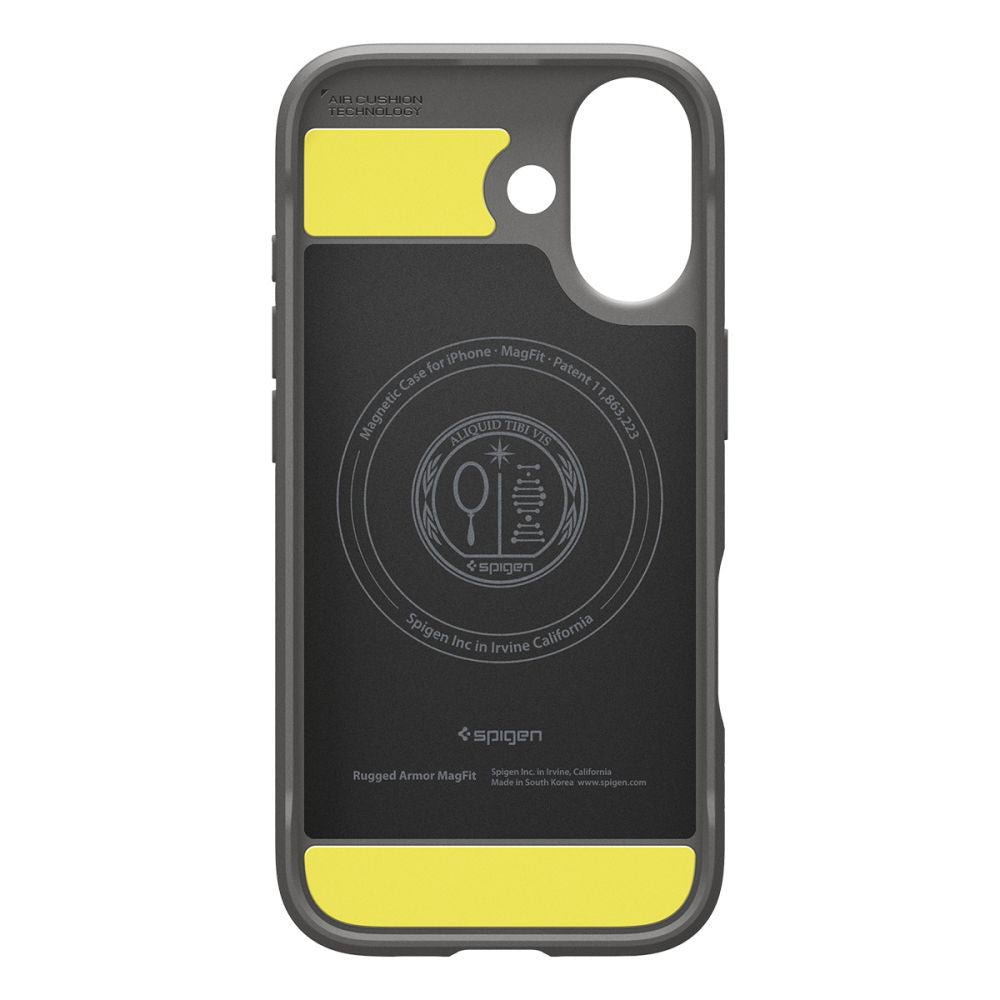Θήκη MagSafe για Apple iPhone 17, Spigen, Rugged Armor, Γκρι