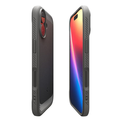 Θήκη MagSafe για Apple iPhone 17, Spigen, Rugged Armor, Γκρι