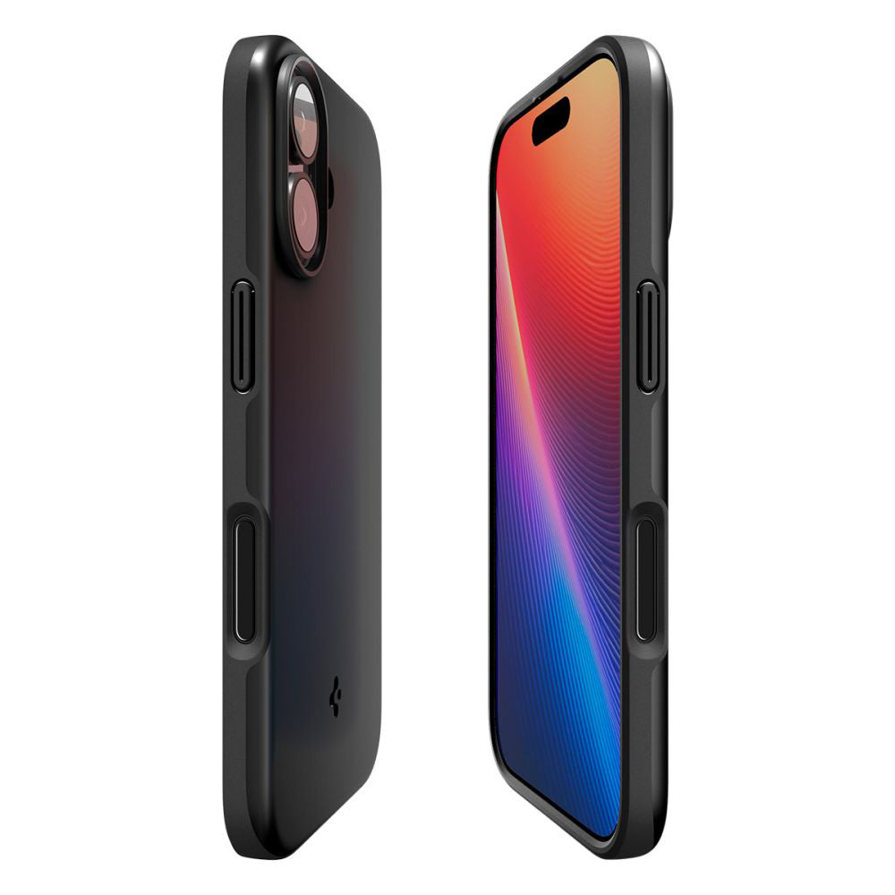 Θήκη MagSafe για Apple iPhone 17, Spigen, Thin Fit, Μαύρη