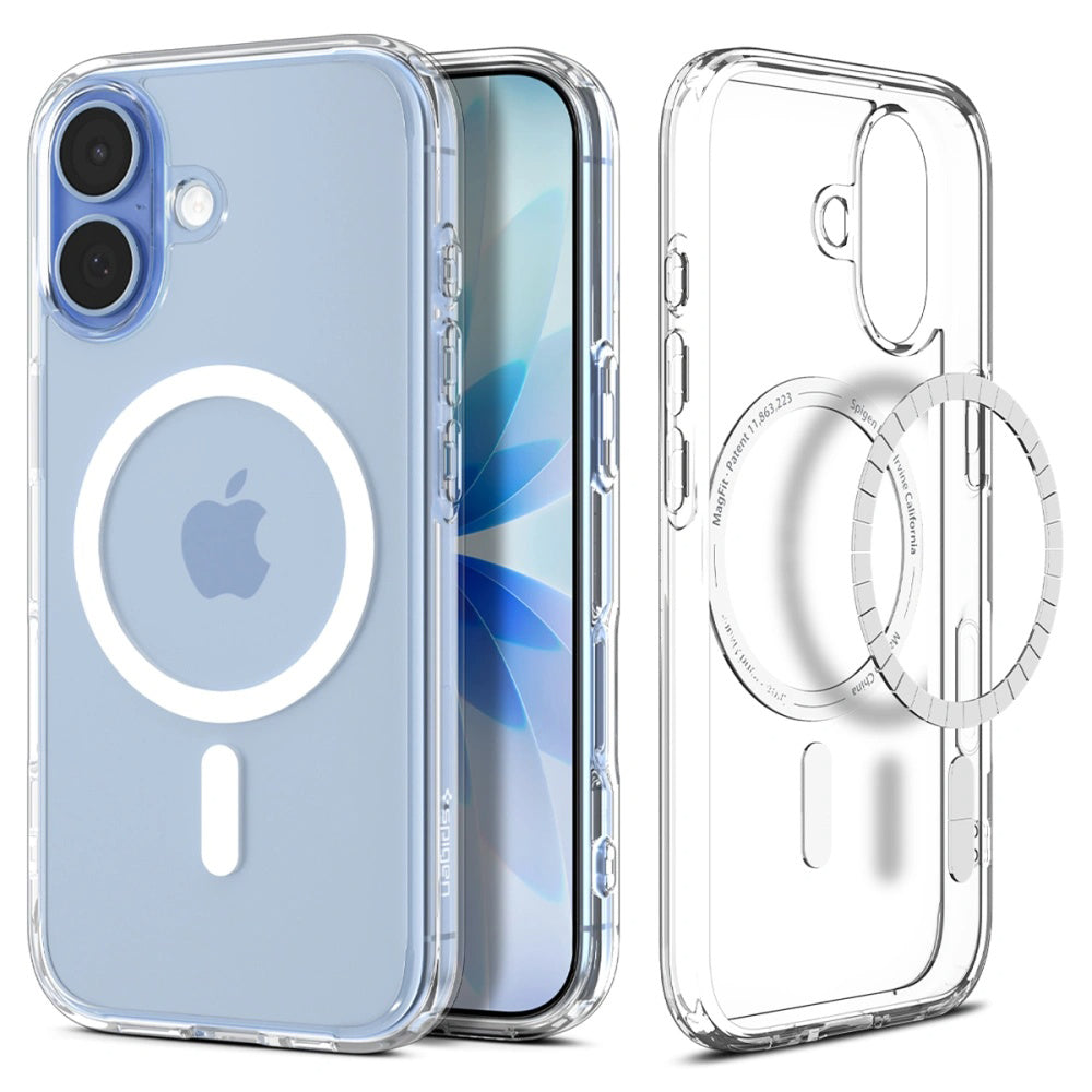 Θήκη MagSafe για Apple iPhone 17, Spigen, Ultra Hybrid, Λευκή
