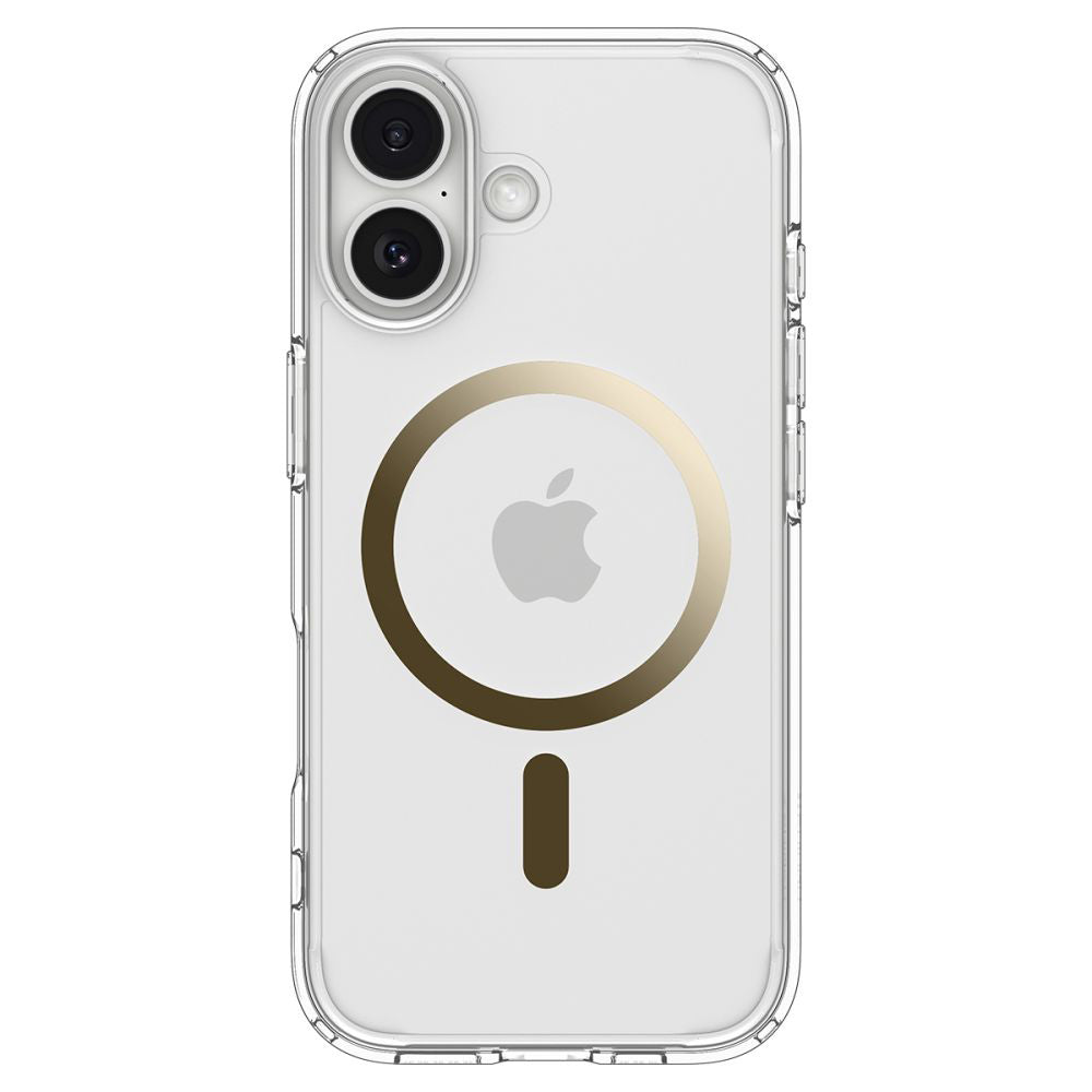 Θήκη MagSafe για Apple iPhone 17, Spigen, Ultra Hybrid, Διάφανο Χρυσό