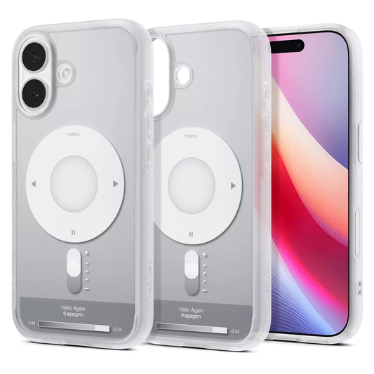 Θήκη MagSafe για Apple iPhone 17, Spigen, Ultra Hybrid Classic, Ασημί