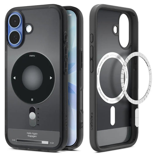 Θήκη MagSafe για Apple iPhone 17, Spigen, Ultra Hybrid Classic, Μαύρη