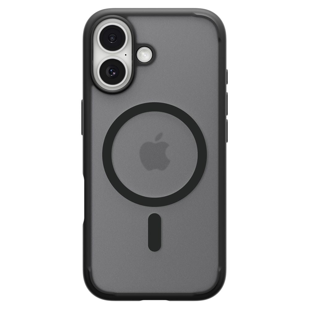 Θήκη MagSafe για Apple iPhone 17, Spigen, Ultra Hybrid, Ματ Μαύρη