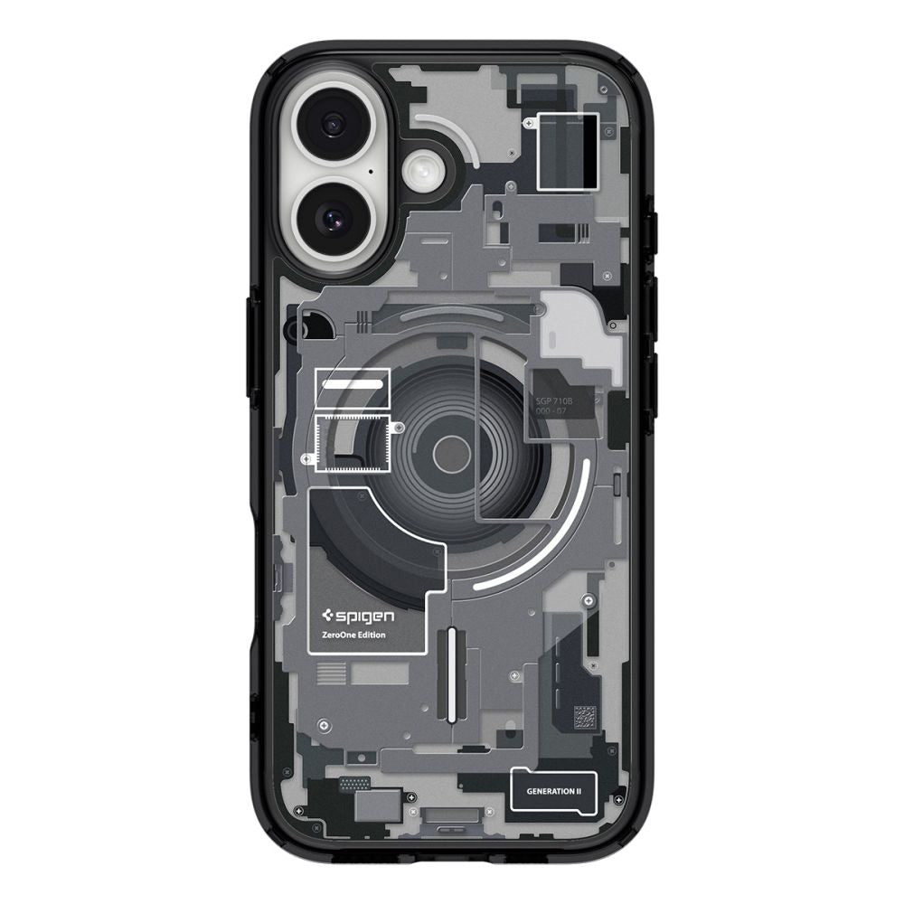 Θήκη MagSafe για Apple iPhone 17, Spigen, Ultra Hybrid Zero One, Μαύρη