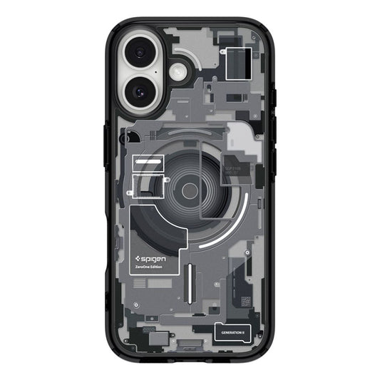 MagSafe Case for Apple iPhone 17, Spigen, Ultra Hybrid Zero One, Black