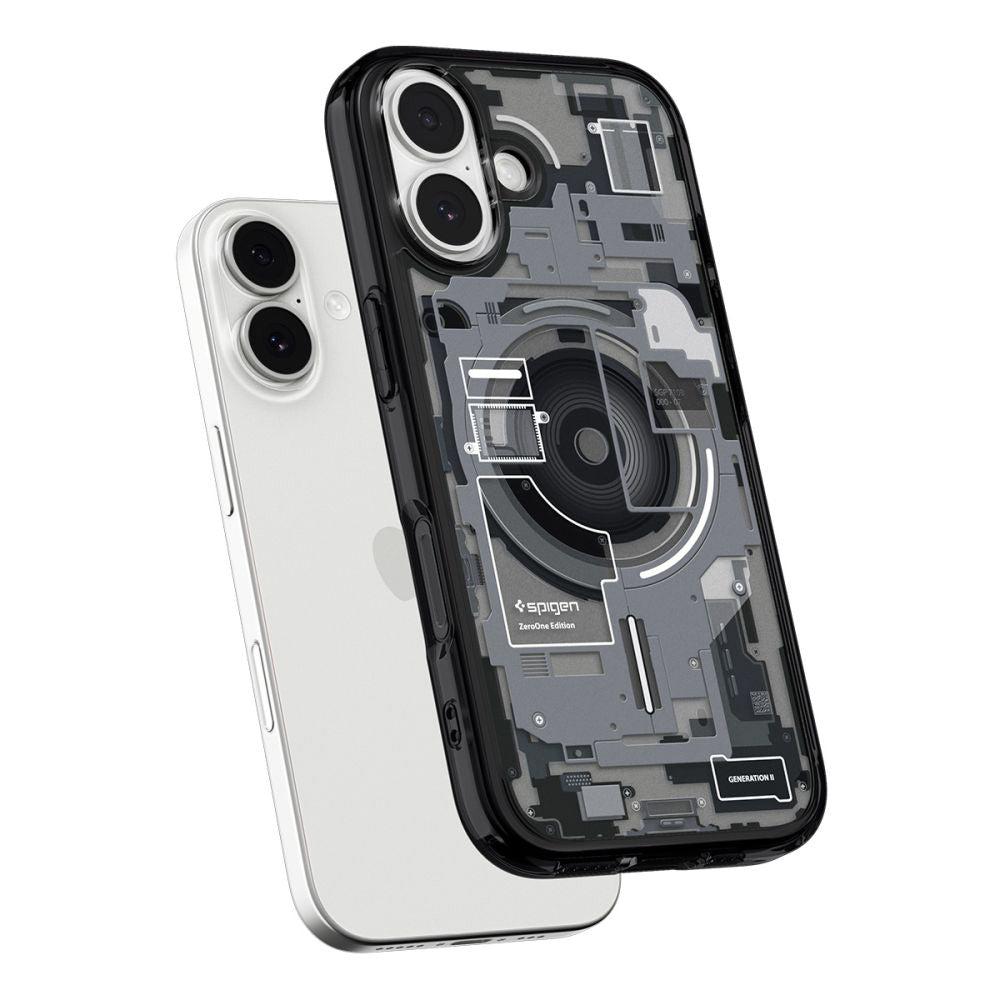 Θήκη MagSafe για Apple iPhone 17, Spigen, Ultra Hybrid Zero One, Μαύρη