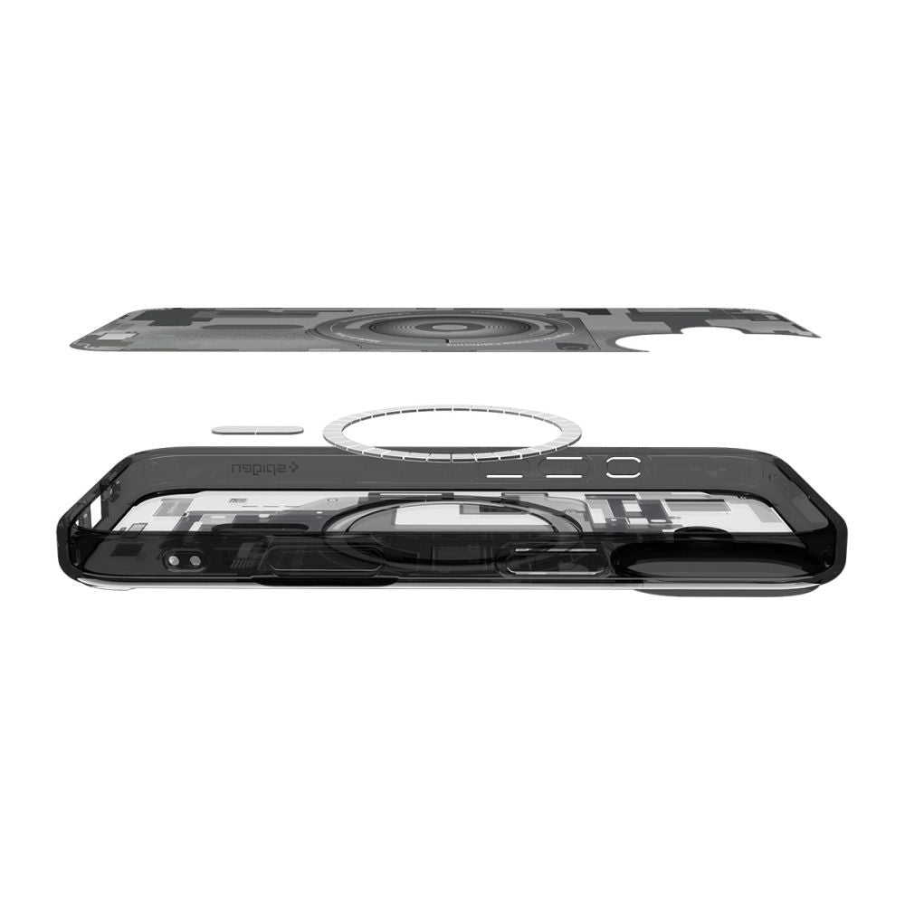 Θήκη MagSafe για Apple iPhone 17, Spigen, Ultra Hybrid Zero One, Μαύρη