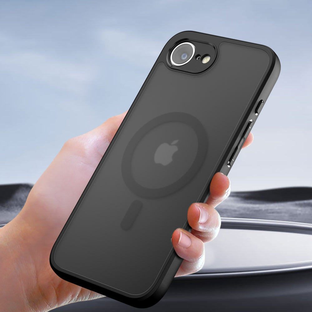 Θήκη MagSafe για Apple iPhone 17, Techsuit, PureFrost, Μαύρη