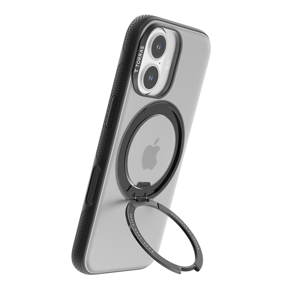 Θήκη MagSafe για Apple iPhone 17, Torras, Ostand R Fitness, Μαύρη