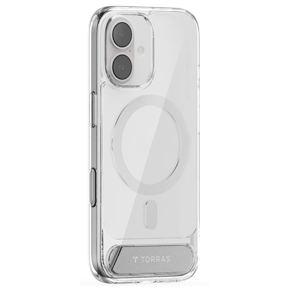 Θήκη MagSafe για Apple iPhone 17, Torras, Pstand, Διαφανής