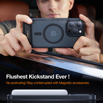 Θήκη MagSafe για Apple iPhone 17, Torras, Pstand, Διαφανής