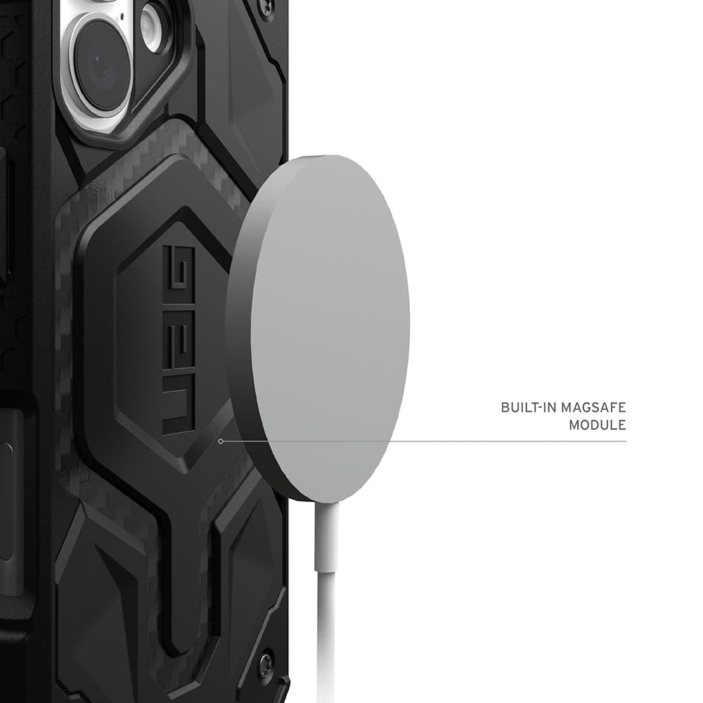 Θήκη MagSafe για Apple iPhone 17, Urban Armor Gear, Monarch Pro Carbon, Μαύρη
