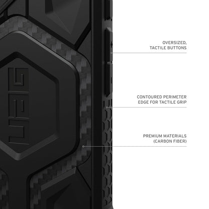 Θήκη MagSafe για Apple iPhone 17, Urban Armor Gear, Monarch Pro Carbon, Μαύρη