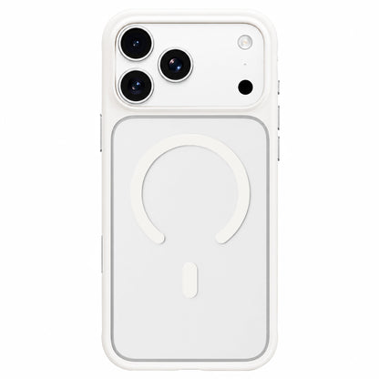 Θήκη MagSafe για Apple iPhone 18 Pro / 17 Pro, Blueo, φιλική προς το δέρμα, αντικραδασμική, σατινέ λευκή