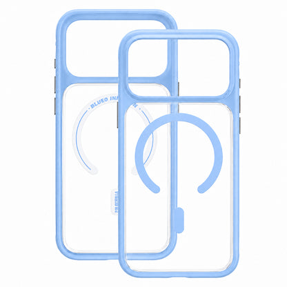 Θήκη MagSafe για Apple iPhone 18 Pro / 17 Pro, Blueo, φιλική προς το δέρμα, αντικραδασμική, σατινέ μπλε