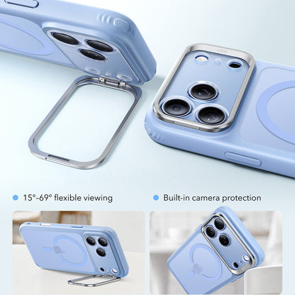 Θήκη MagSafe για Apple iPhone 18 Pro / 17 Pro, ESR, Classic Hybrid Kickstand, Μπλε Σατινέ