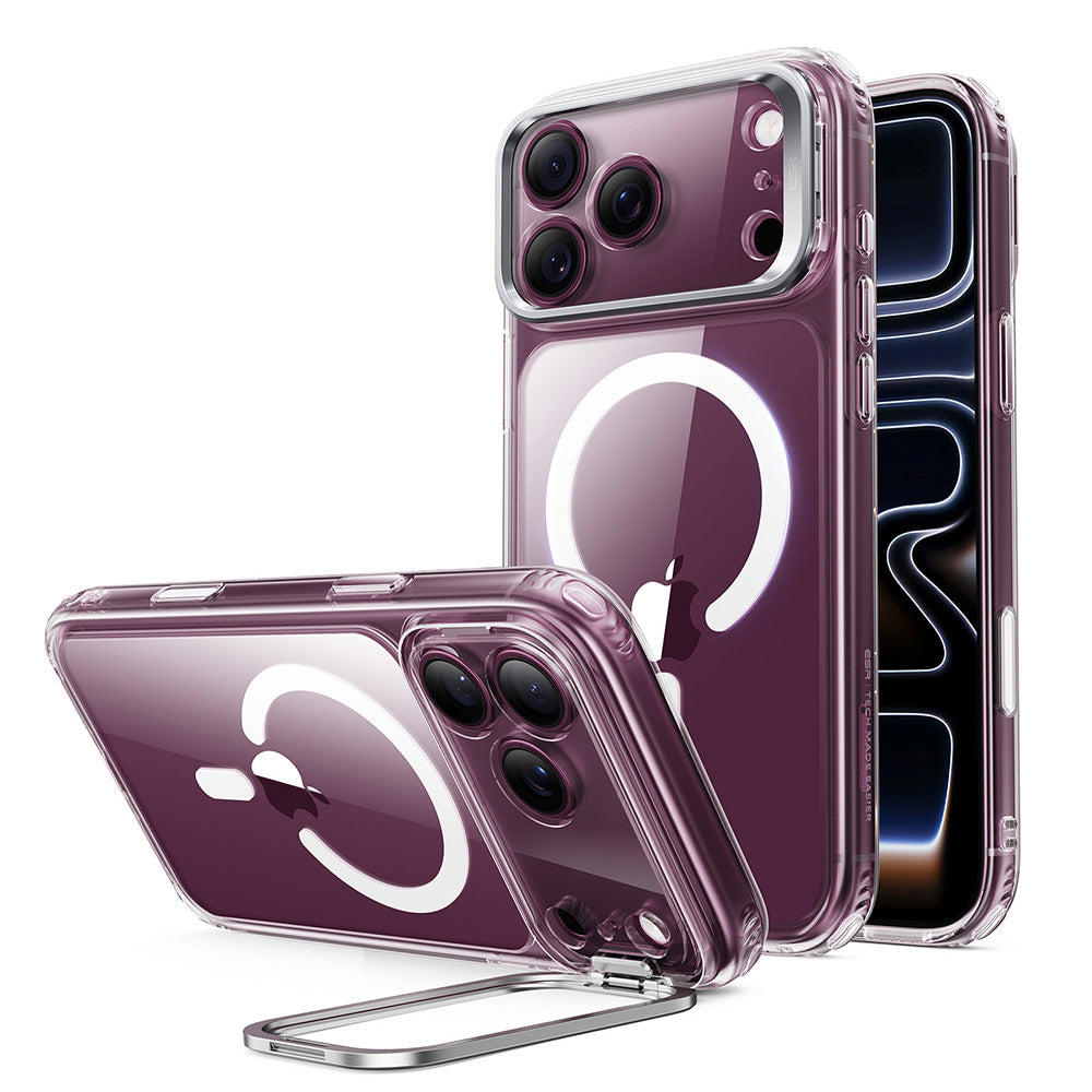 Θήκη MagSafe για Apple iPhone 18 Pro / 17 Pro, ESR, Classic Hybrid Kickstand, Διαφανής