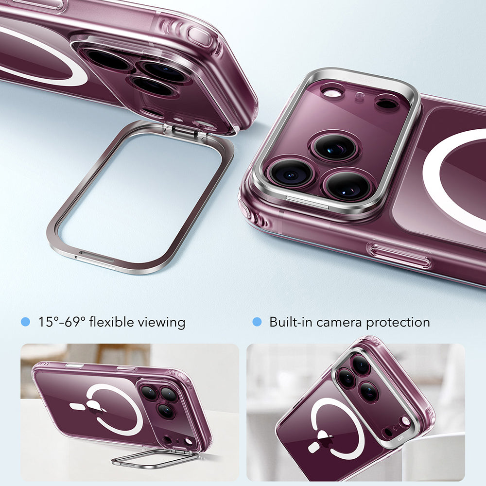 Θήκη MagSafe για Apple iPhone 18 Pro / 17 Pro, ESR, Classic Hybrid Kickstand, Διαφανής
