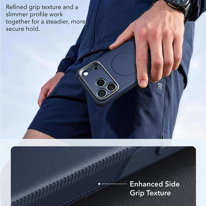 Θήκη MagSafe για Apple iPhone 18 Pro / 17 Pro, ESR, Cyber Armor Kickstand, Μπλε