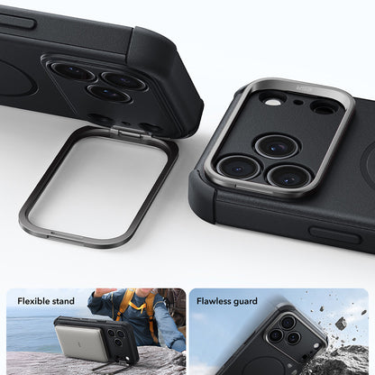Θήκη MagSafe για Apple iPhone 18 Pro / 17 Pro, ESR, Cyber Armor Kickstand, Μαύρο