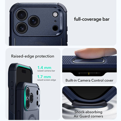 Θήκη MagSafe για Apple iPhone 18 Pro / 17 Pro, ESR, Cyber, Μπλε σκούρο
