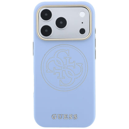 Θήκη MagSafe για Apple iPhone 18 Pro / 17 Pro, Guess, Perforated 4G, Μπλε