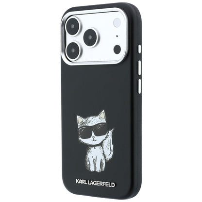 Θήκη MagSafe για Apple iPhone 18 Pro / 17 Pro, Karl Lagerfeld, Choupette Sketch, Μαύρο