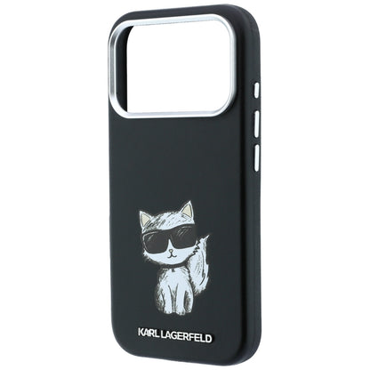 Θήκη MagSafe για Apple iPhone 18 Pro / 17 Pro, Karl Lagerfeld, Choupette Sketch, Μαύρο