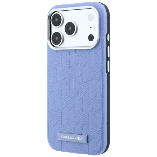 Θήκη MagSafe για Apple iPhone 18 Pro / 17 Pro, Karl Lagerfeld, Grained Mono Resin Logo, Bleu