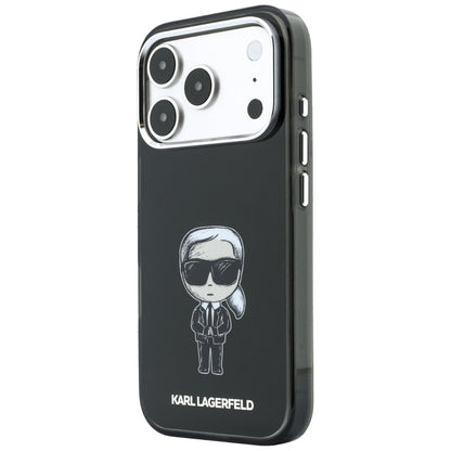Θήκη MagSafe για Apple iPhone 18 Pro / 17 Pro, Karl Lagerfeld, HC IML Ikonik Sketch Print, Μαύρο