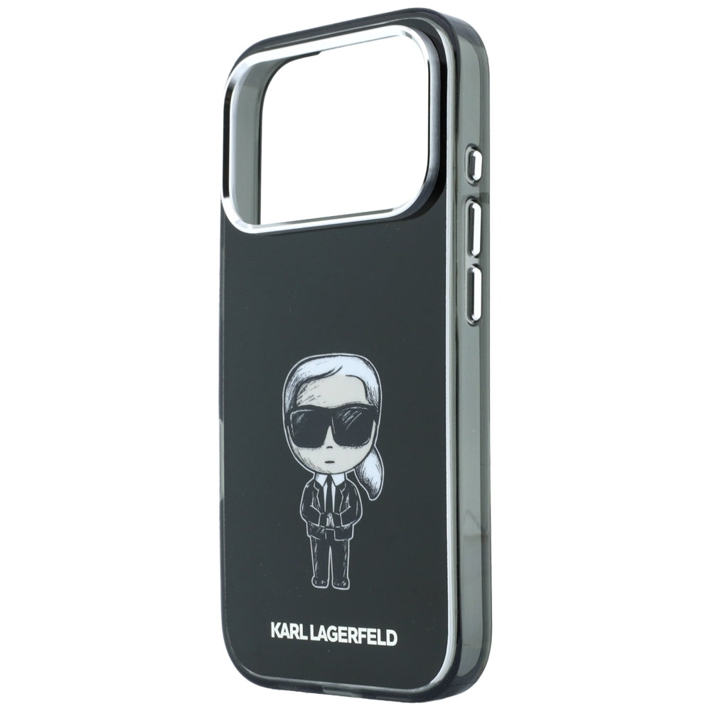 Θήκη MagSafe για Apple iPhone 18 Pro / 17 Pro, Karl Lagerfeld, HC IML Ikonik Sketch Print, Μαύρο