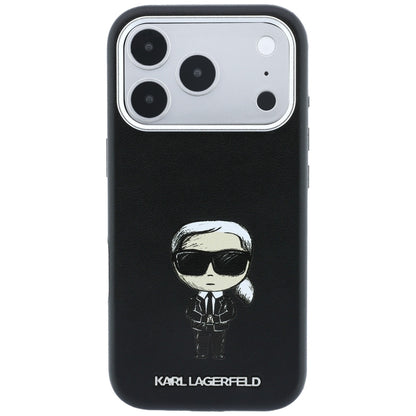 Θήκη MagSafe για Apple iPhone 18 Pro / 17 Pro, Karl Lagerfeld, Ikonik Sketch, Μαύρο