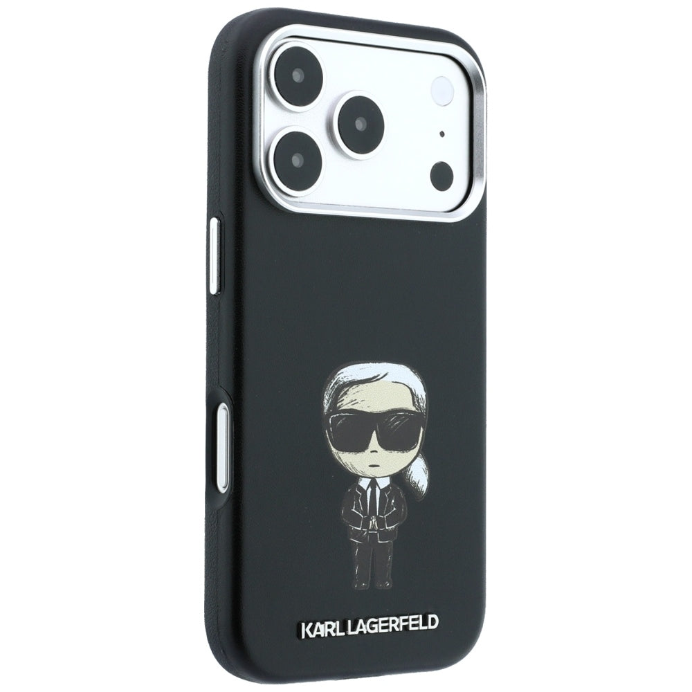 Θήκη MagSafe για Apple iPhone 18 Pro / 17 Pro, Karl Lagerfeld, Ikonik Sketch, Μαύρο