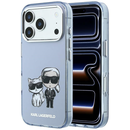 Θήκη MagSafe για Apple iPhone 18 Pro / 17 Pro, Karl Lagerfeld, IML KC Bodies Sketch Print, Μπλε