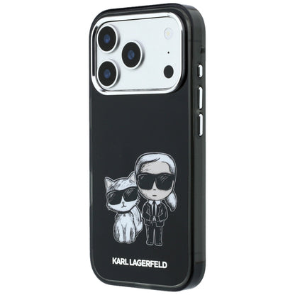 Θήκη MagSafe για Apple iPhone 18 Pro / 17 Pro, Karl Lagerfeld, IML KC Bodies Sketch Print, Μαύρο