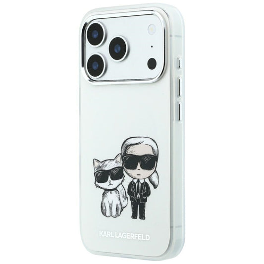 Θήκη MagSafe για Apple iPhone 18 Pro / 17 Pro, Karl Lagerfeld, KC Bodies Sketch, Μπεζ