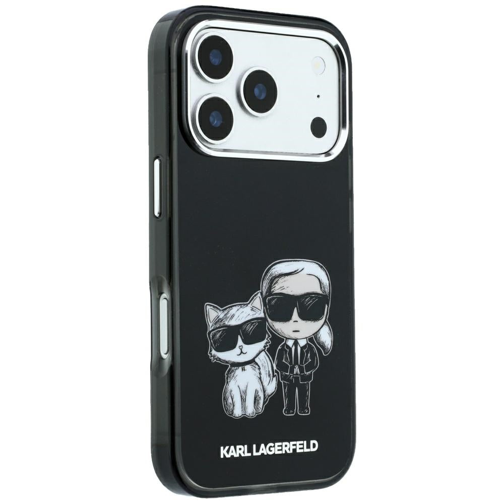 Θήκη MagSafe για Apple iPhone 18 Pro / 17 Pro, Karl Lagerfeld, KC Bodies Sketch, Μαύρο