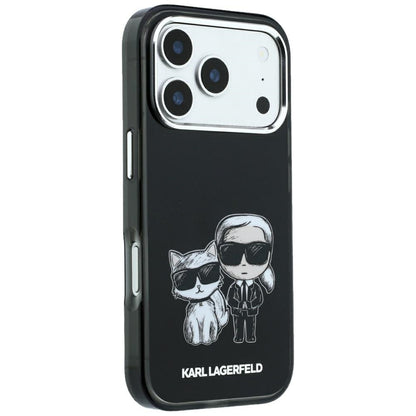 Θήκη MagSafe για Apple iPhone 18 Pro / 17 Pro, Karl Lagerfeld, KC Bodies Sketch, Μαύρο