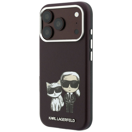 Θήκη MagSafe για Apple iPhone 18 Pro / 17 Pro, Karl Lagerfeld, KC Bodies Sketch, Βυσσινί