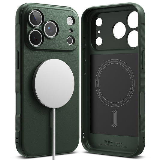 MagSafe Case for Apple iPhone 18 Pro / 17 Pro, Ringke, Onyx, Dark Green