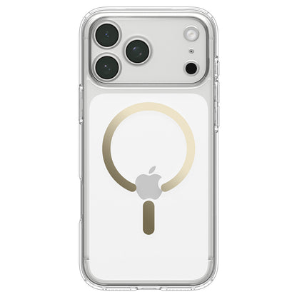 Θήκη MagSafe για Apple iPhone 18 Pro / 17 Pro, Spigen, Ultra Hybrid, Χρυσή Διαφανής ACS12157