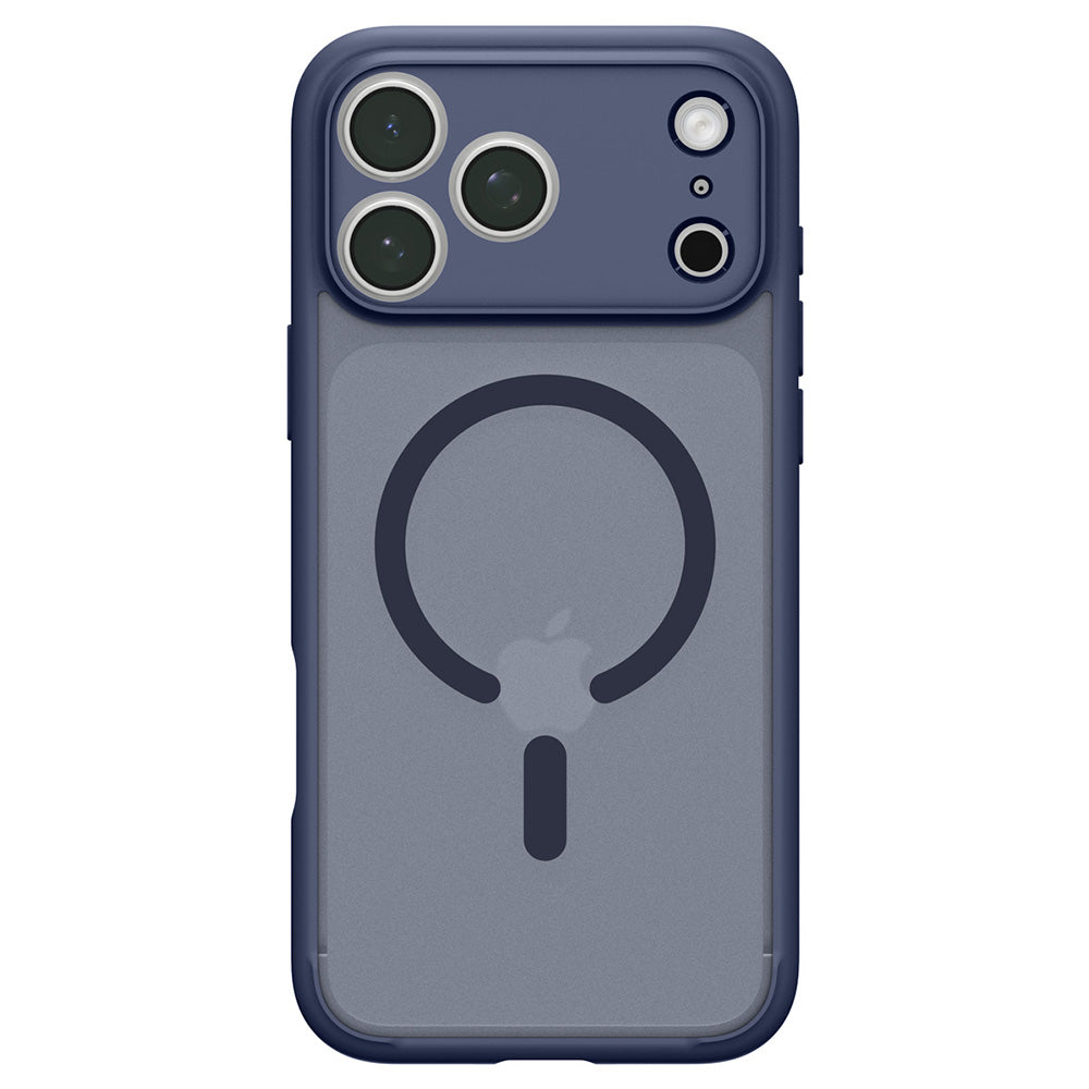 Θήκη MagSafe για Apple iPhone 18 Pro / 17 Pro, Spigen, Ultra Hybrid, Σατινέ Σκούρο Μπλε ACS11931